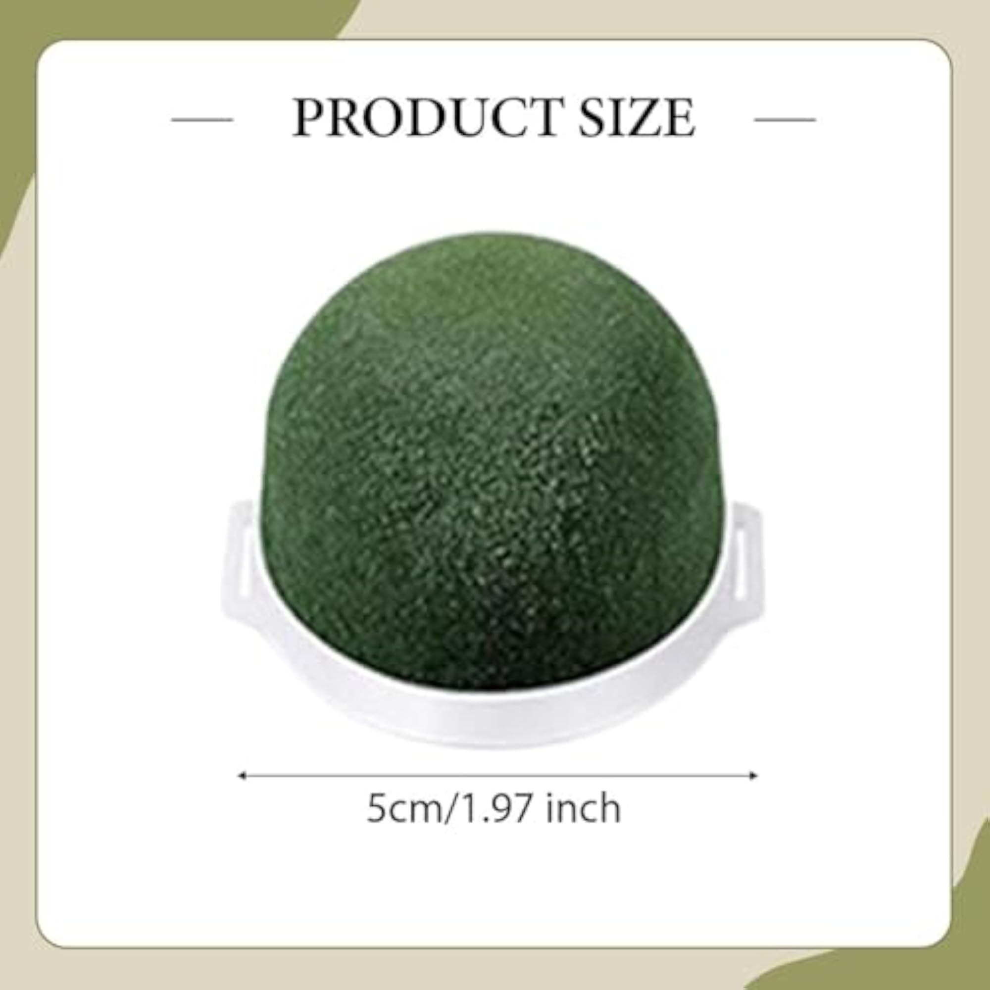Mini Floral Green Portable Floral Blocks for Arrangements